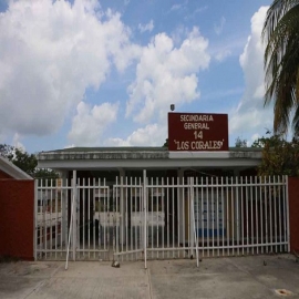 Vándalos hacen destrozos por quinta ocasión en escuela secundaria de Cancún