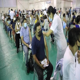 Concluye la jornada de vacunación de adultos de 40 a 49 en Mérida