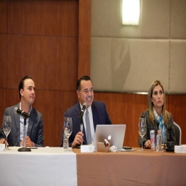 Presidentas y presidentes municipales de ciudades capitales se reúnen para compartir experiencias y avanzar en su fortalecimiento