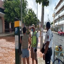 Parquímetros de Playa del Carmen recaudaron más de $2 millones en enero