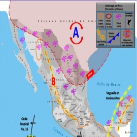 Clima hoy para Cancún y Quintana Roo 16 de julio de 2020