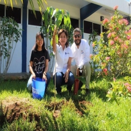 En equipo, estudiantes y gobierno logran un Yucatán más verde a través del programa “Arborizando tu Universidad”