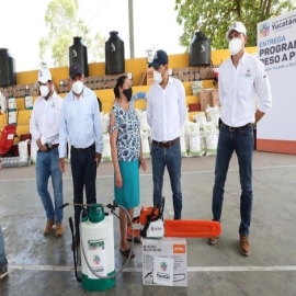 Apoyos para el campo llegan a tiempo y representan un gran alivio, destacan productores yucatecos