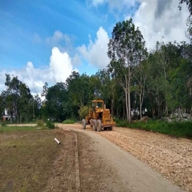 Chetumal: ¡Por fin! Reanudan rehabilitación de obra deportiva en Felipe Carrillo Puerto