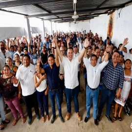 Renán Barrera trabaja con los municipios del oriente para cuidar a Yucatán entre todas y todos