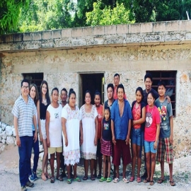 Este es el poblado de Yucatán, famoso porque su gente creo su propia lengua de señas