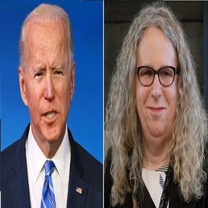 Twitter empuja la agenda globalista: suspende cuentas que se refieren a un transexual del gobierno de Biden en masculino