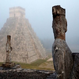 Por daños de Gamma, cierran zonas arqueológicas de Chichén Itzá, Ek Balam y Cobá