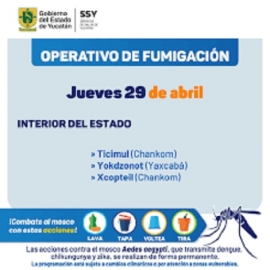 COMUNICADO DE PRENSA DE LA SECRETARÍA DE SALUD DE YUCATÁN