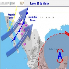 Clima hoy para Cancún y Quintana Roo 26 de marzo de 2020