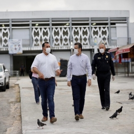 El Ayuntamiento pone en marcha acciones del plan integral de movilidad urbana en áreas de comercio esencial para privilegiar el tránsito de peatones