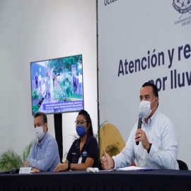 La prioridad del Ayuntamiento es redoblar esfuerzos de atención a las comunidades más afectadas por las inundaciones, afirma el alcalde Renán Barrera