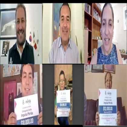 Negocios pequeños de colonias y comisarías ya recibieron apoyos municipales a través de “Impulsa Mérida”, afirma el alcalde Renán Barrera