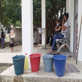 Issste de Playa del Carmen, sin agua desde hace más de dos semanas
