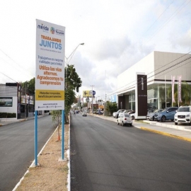 Trabajos de repavimentación de Prolongación Paseo de Montejo están en fase final