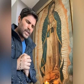 Eduardo Verástegui invita a rezar 50 mil Rosarios el 13 de mayo por el fin del coronavirus