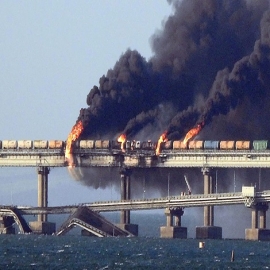 Archivos filtrados apuntan a la posible implicación británica en el último ataque al puente de Kerch que une Crimea y Rusia