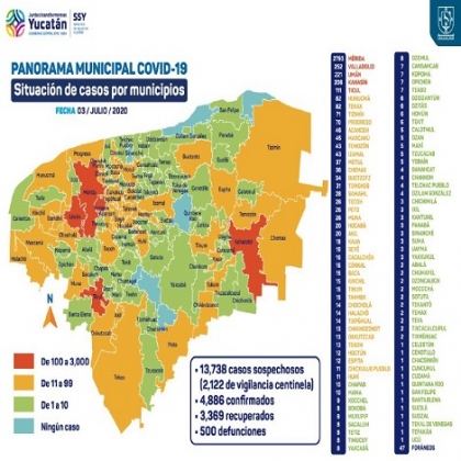COMUNICADO DE PRENSA DE LA SECRETARÍA DE SALUD DE YUCATÁN
