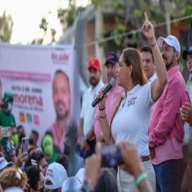 VIENEN MEJORES TIEMPOS PARA ISLA MUJERES, AFIRMA MARA LEZAMA