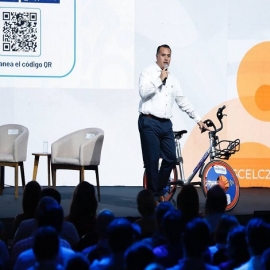 Renán Barrera destaca los avances tecnológicos de Mérida durante el Smart City Expo LATAM Congress 2023