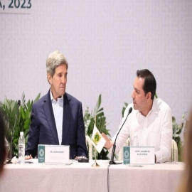 Refrenda el Gobernador Mauricio Vila Dosal el compromiso de su Gobierno con el combate al cambio climático
