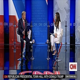 Trump destruyó a CNN en una entrevista con público en vivo y tuvieron que sacarlo del aire