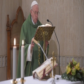 El Papa se pregunta: “¿Con qué medida juzgo a los demás? Así seré juzgado”