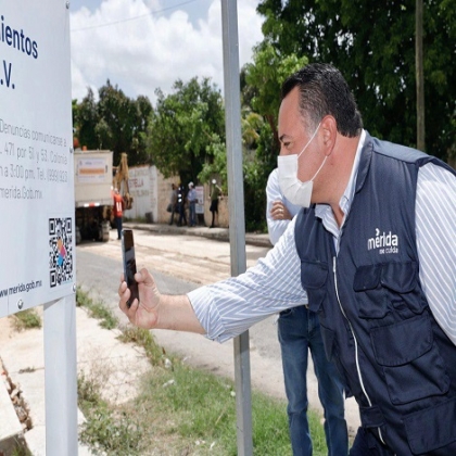 El Código QR, herramienta tecnológica que pone información detallada de la obra pública al alcance de todos