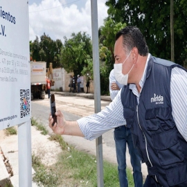 El Código QR, herramienta tecnológica que pone información detallada de la obra pública al alcance de todos