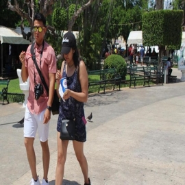 Abrasador calor en Mérida, se rebasó los 40 grados