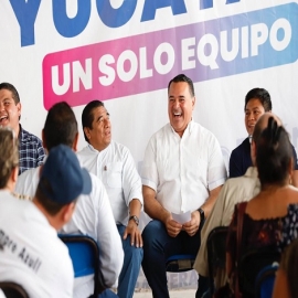 Renán Barrera trabaja con los municipios del oriente para cuidar a Yucatán entre todas y todos