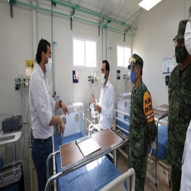 El Hospital provisional de Valladolid ya recibió a sus primeros pacientes