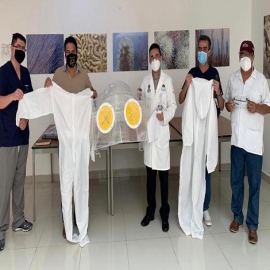 Playa del Carmen: Sector empresarial donó equipo médico de tecnología mexicana al Hospital General