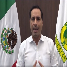 Pide el Gobernador Mauricio Vila Dosal a los yucatecos tomar todas las precauciones ante el impacto deL huracán "Delta" en tierras yucatecas