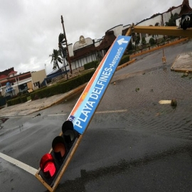 Me recordó a Wilma: así se vivió el paso del huracán Delta en Quintana Roo