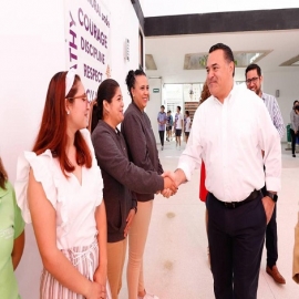 Renán Barrera destaca la oferta educativa innovadora e inclusiva que se ofrece en Mérida