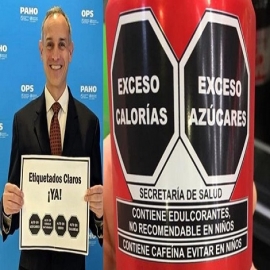 La OMS premia a la Secretaría de Salud por el nuevo etiquetado para alimentos