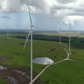 Va Yucatán “viento en popa” en energía limpia; inauguran Parque Eólico de Tizimín