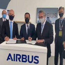 El Gobernador Mauricio Vila Dosal refrenda compromiso con la empresa Airbus para abrir escuela de pilotos de helicópteros en Yucatán