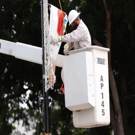El Ayuntamiento ya comenzó la instalación del decorado navideño en algunos puntos de Mérida