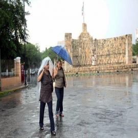 Pronostican semana con tormentas fuertes y hasta granizo