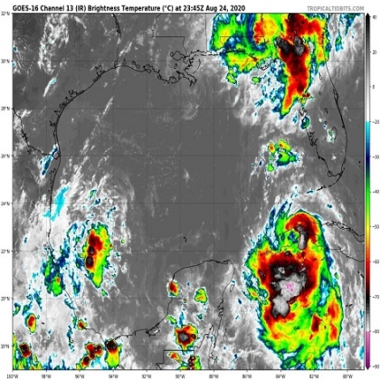Se aleja “Laura” pero favorecerá lluvias en la región