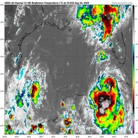 Se aleja “Laura” pero favorecerá lluvias en la región