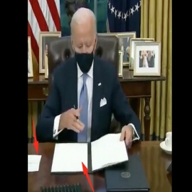O está peor de lo que pensábamos, o nos toman el pelo: ¿Por qué firma Biden documentos en blanco?