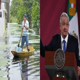 Plan integral para Tabasco se basará en 4 ejes: desazolve, manejo de presas, mejoramiento urbano y atención a damnificados