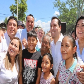 Pone en marcha el Gobernador Mauricio Vila Dosal los trabajos del tramo Kanasín del Ie-Tram