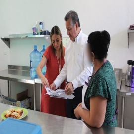 El Alcalde Alejandro Ruz Castro visitó el Centro de Atención y Refugio para Mujeres, sus hijas e hijos en situación de violencia extrema.