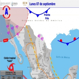 Clima hoy para Cancún y Quintana Roo 7 de septiembre de 2020