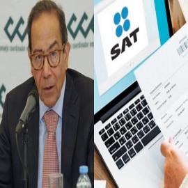CCE no revelará lista de empresas que deben 50 mil mdp en el SAT: Salazar Lomelín