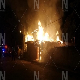 Vecinos atrapan a joven pirómano en Hunucmá